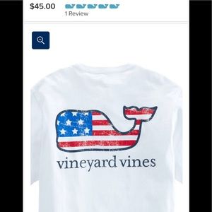 Vineyard Vines T- Shirt American Flag design